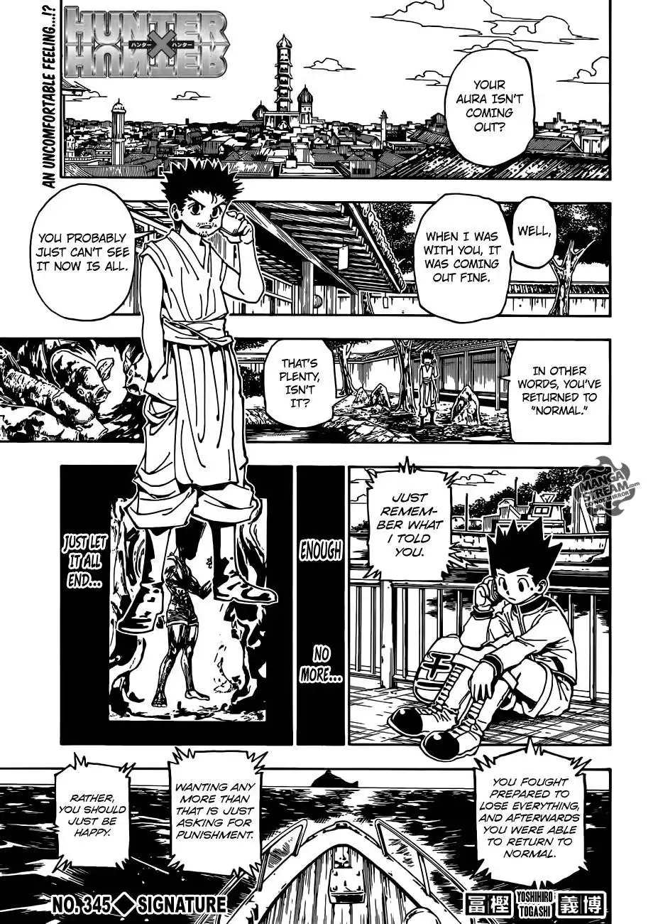 Hunter x Hunter Chapter 345 1